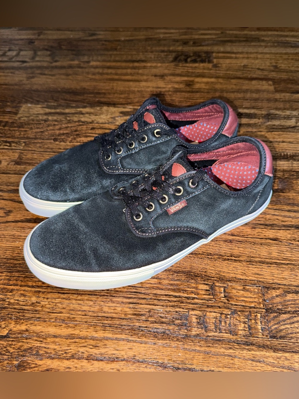Vans UltraCrush Pro Black Suede Skate Shoes Size 11.5